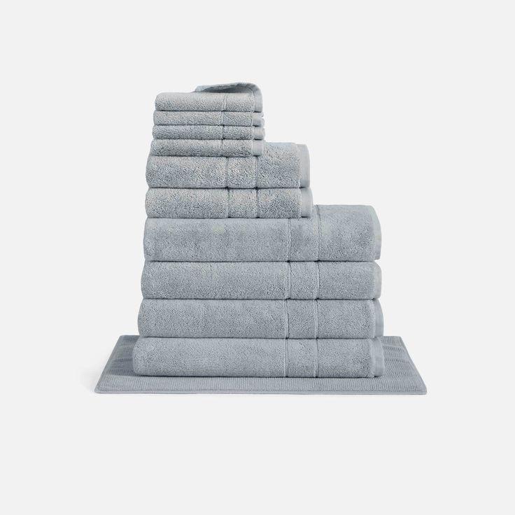 Brooklinen Super-Plush Towel Move-In Bundle in Smoke in 2020 ...