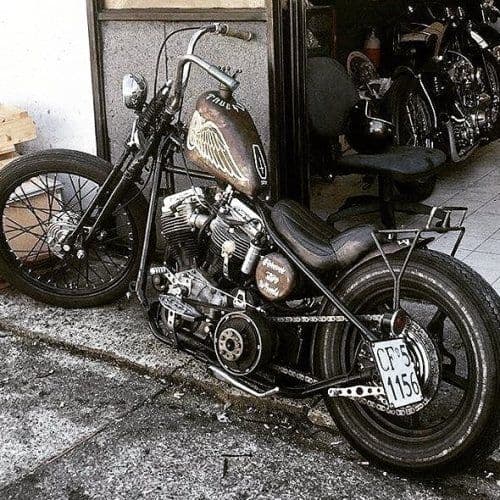Haywire's Place | Bobber chopper, Bobber, Chopper motorcycle