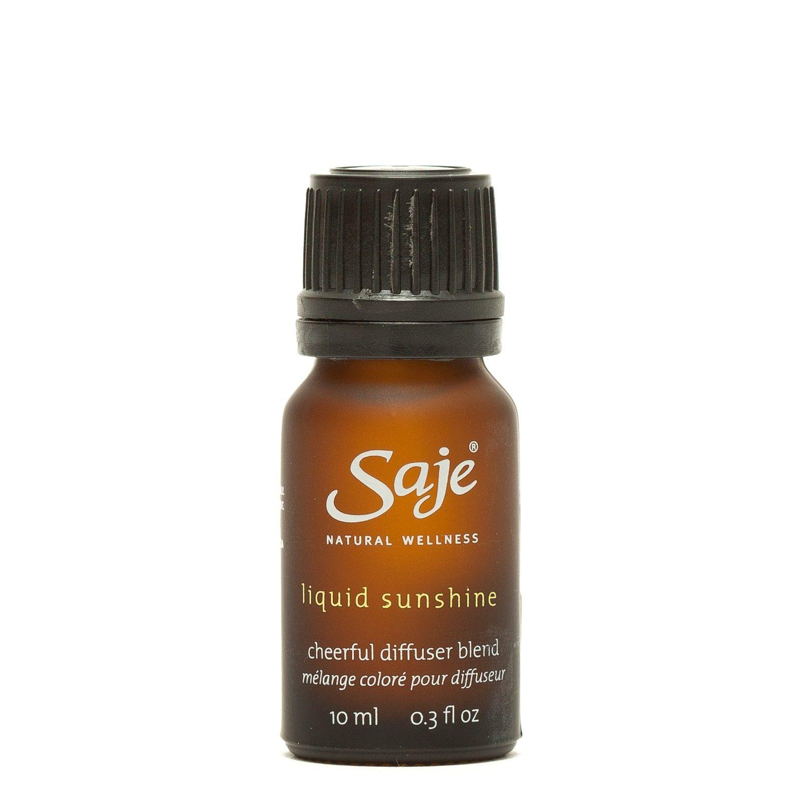 Liquid Sunshine® Cheerful Diffuser Blend - Saje | Diffuser blends, Saje ...