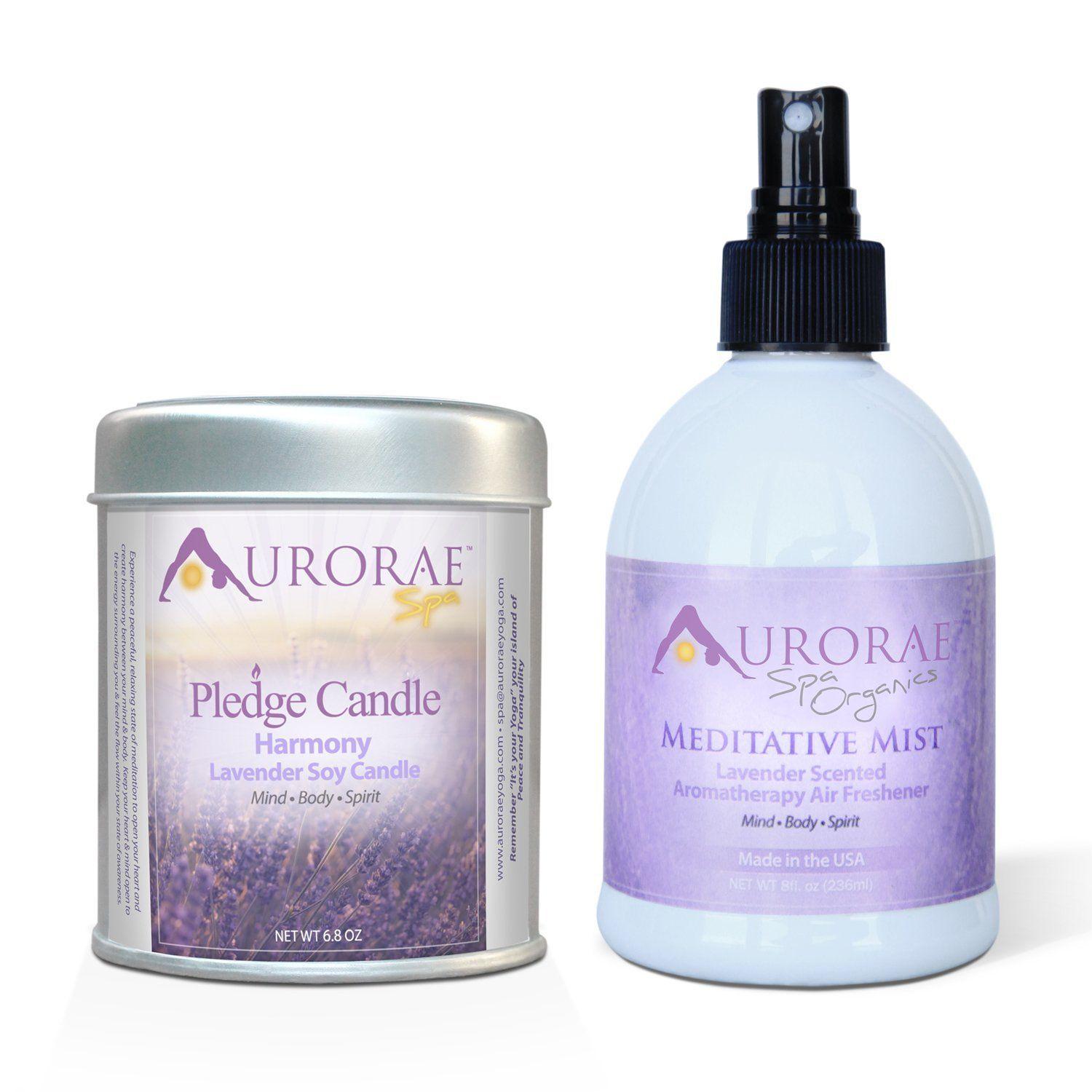 Aurorae Lavender Spa Value Gift Package with Meditative Mist and ...