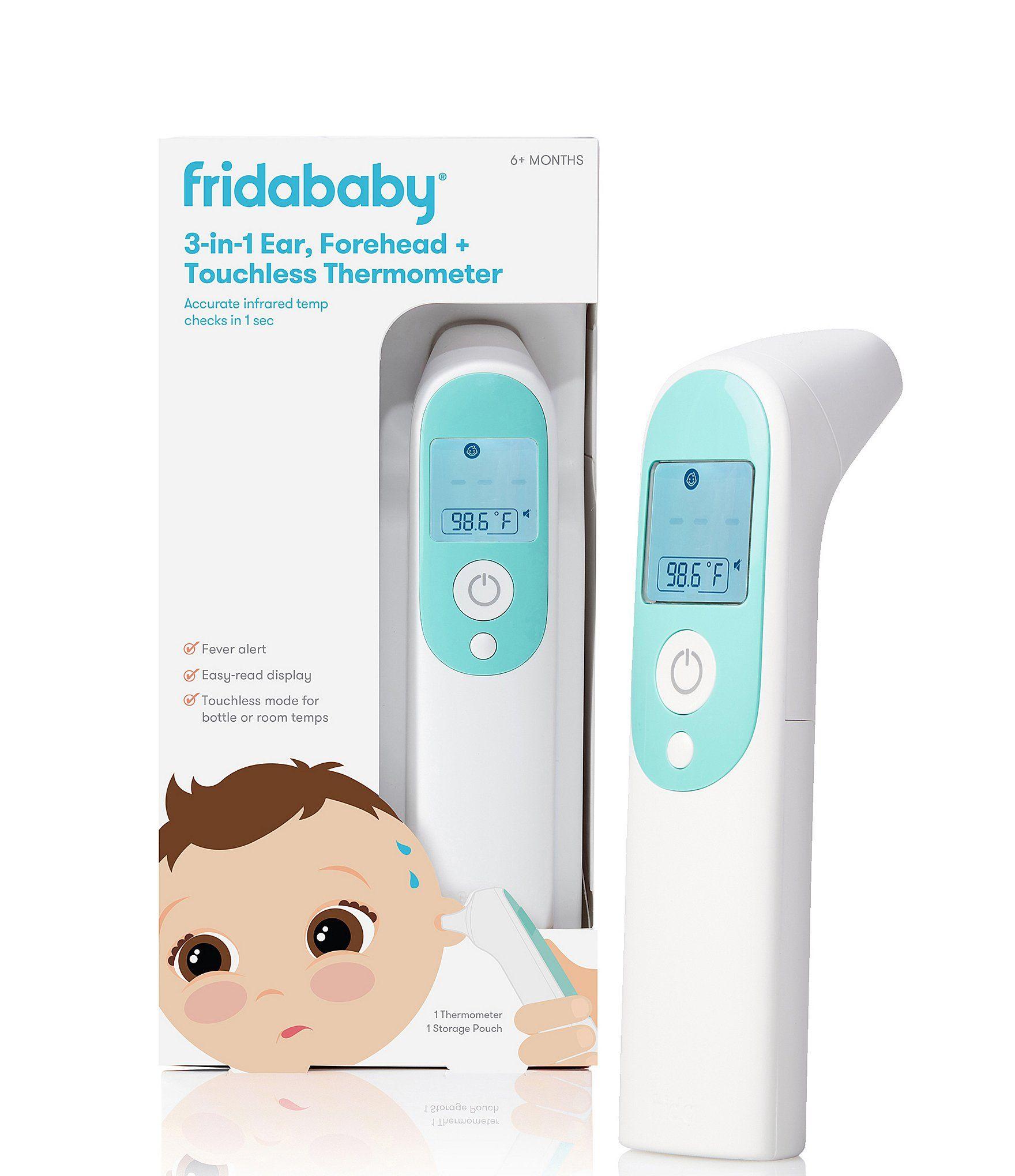 Fridababy 3-in-1 Ear, Forehead + Touchless Infrared Thermometer ...