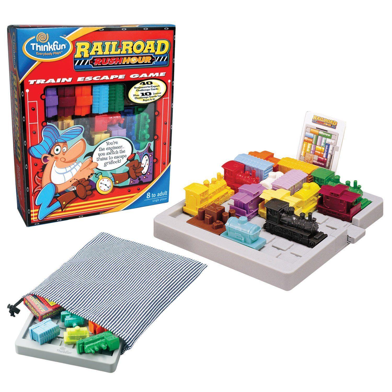 Railroad Rush Hour Train Escape Game | Rush hour game, Toy for girls 8 ...