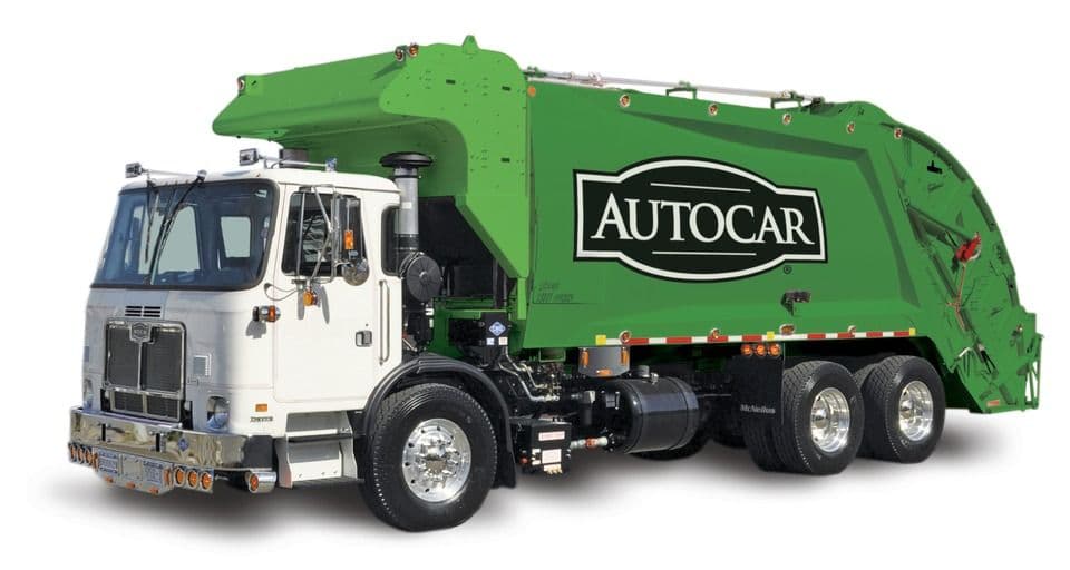 autocar ACX XPEDITOR rear loading hybrid garbage truck | Garbage truck ...