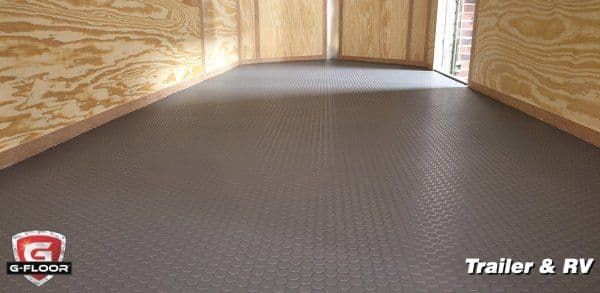 G Floor Trailer Floor Covering, seamless solid vinyl roll out flooring ...