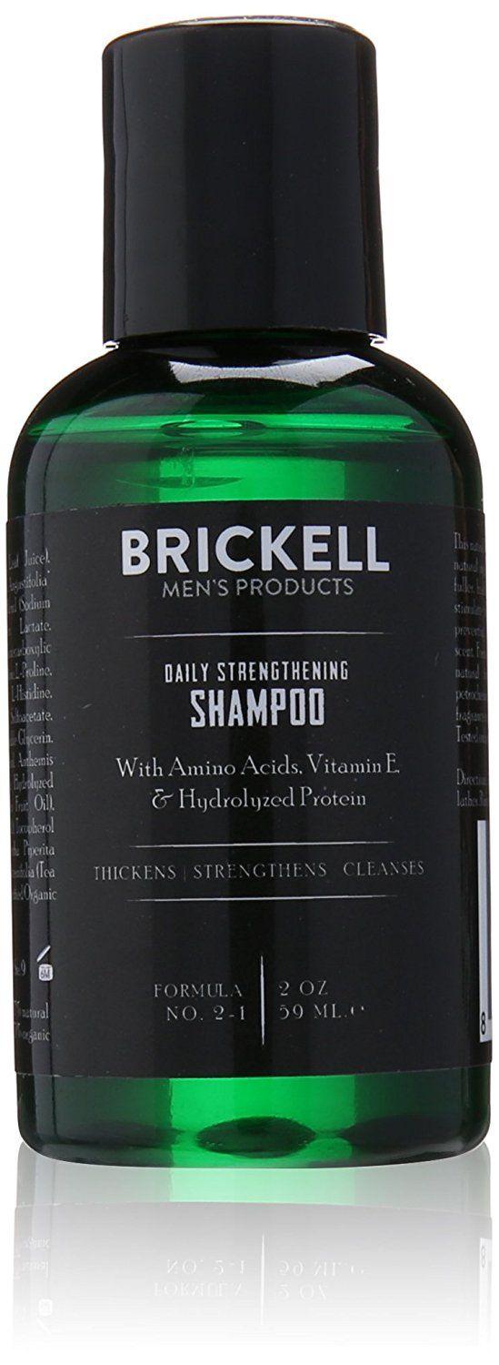 Brickell Men's Products Daily Strengthening Shampoo, 2 Ounce -- Insider ...