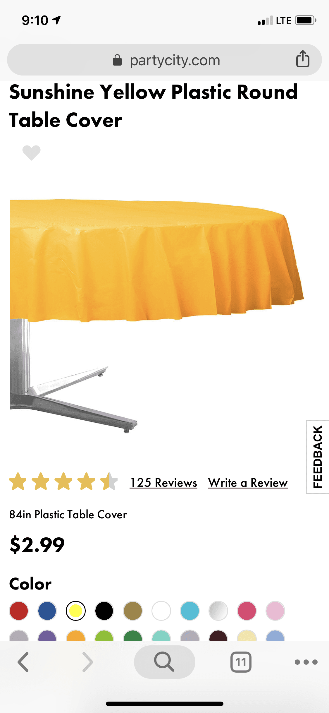 Party city table cloth colors | Table covers, Plastic table covers ...