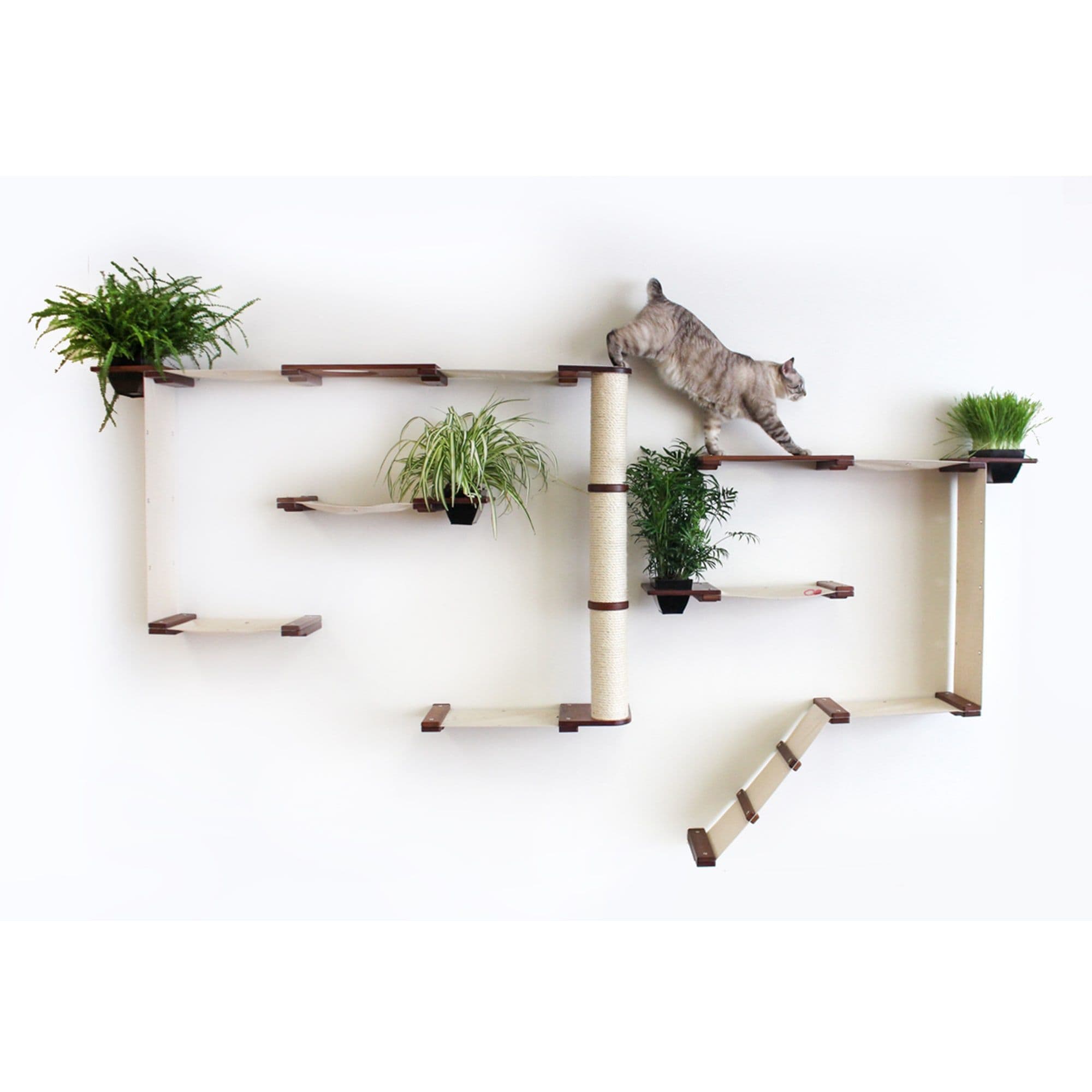 CatastrophiCreations The Cat Mod Gardens Complex with Planters for Cats ...