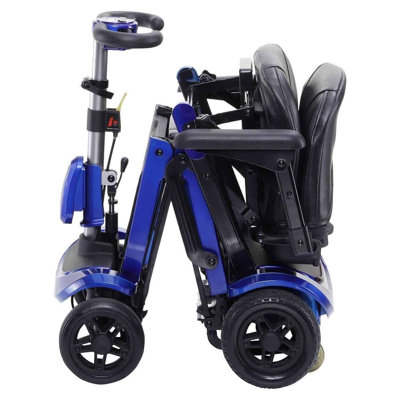 Drive Medical Zoome Flex Ultra Compact Folding Travel 4 Wheel Scooter ...