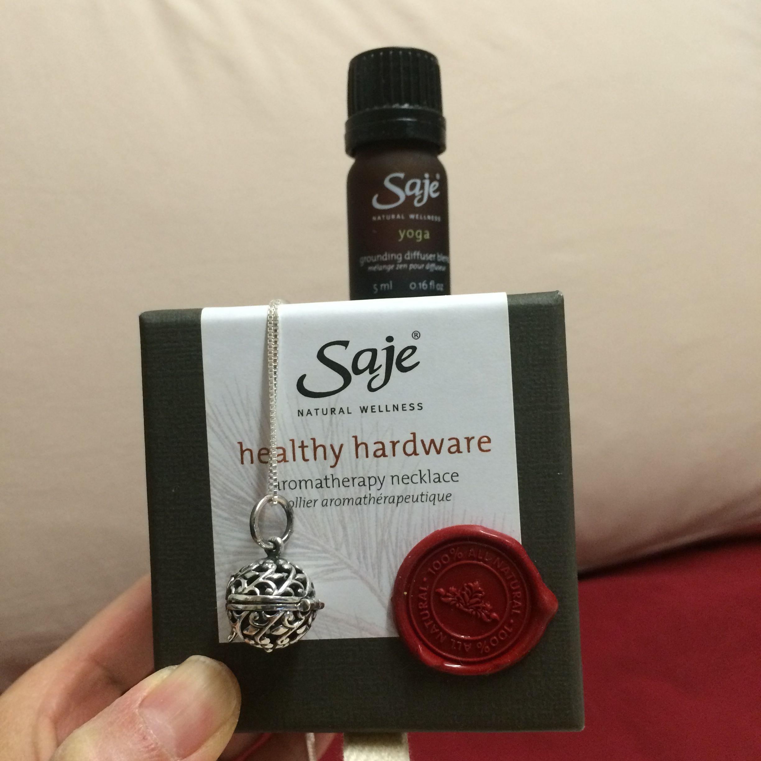 Saje Natural Wellness essential oil blend diffuser. Taking my spa with ...