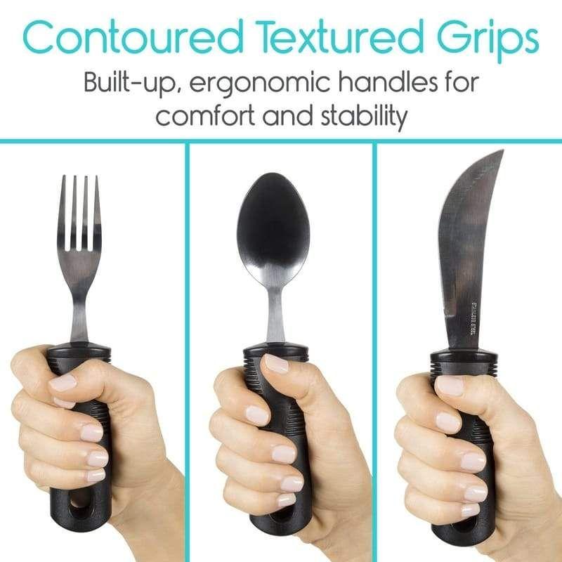 Adaptive Utensil Set in 2022 | Adaptive utensils, Utensil set, Utensil