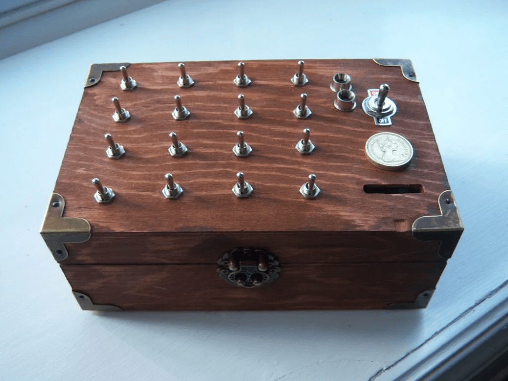 The Enigma Puzzle Box | Puzzle box, Diy puzzles, Wooden puzzle box