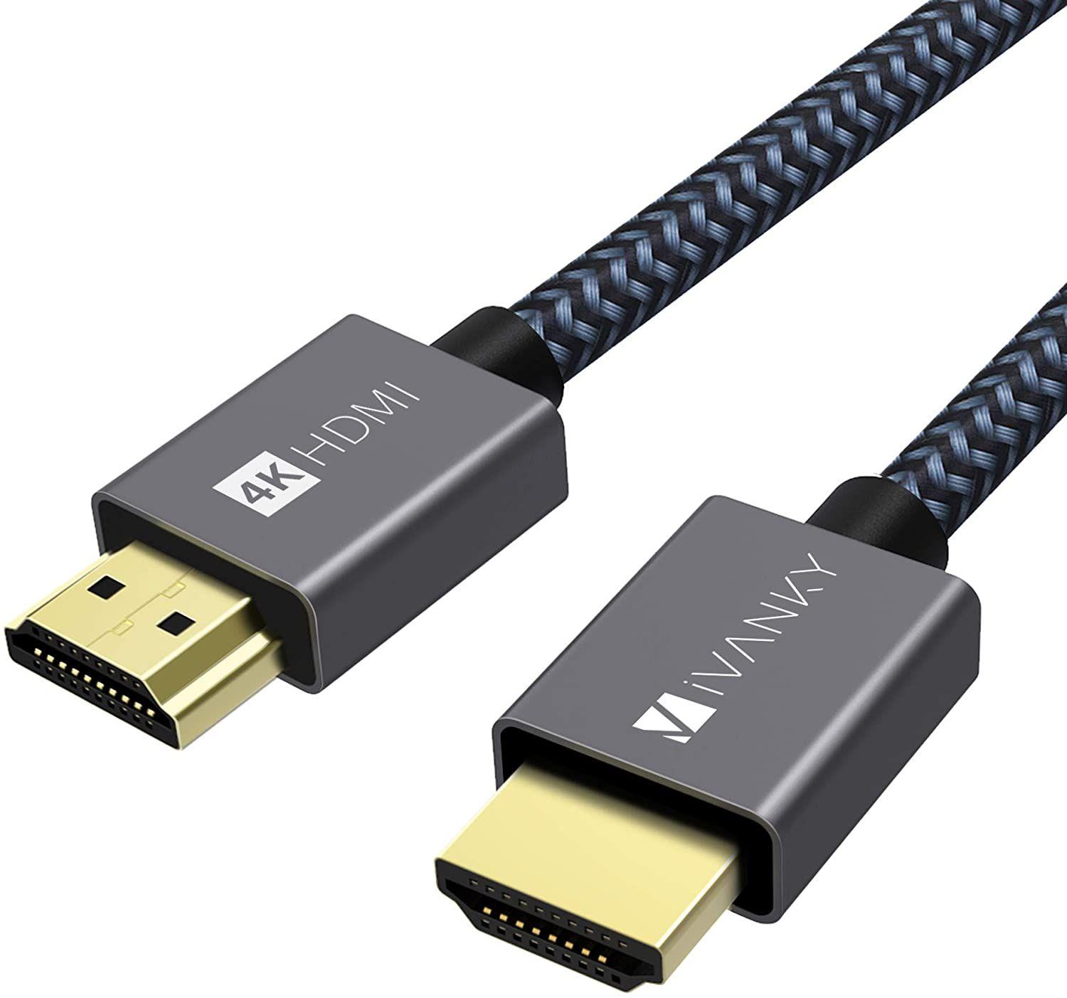 4K HDMI Cable 6.6 ft, iVANKY High Speed 18Gbps HDMI 2.0 Cable, 4K HDR ...