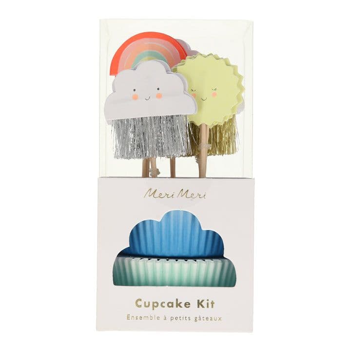 Meri Meri Happy Weather Cupcake Kit | Space theme party, Sleepover ...