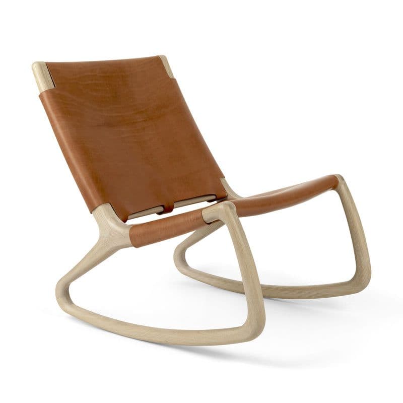 Mater Rocker in Gray/Brown | Rocking chair, Rocker chairs, Rockers ...