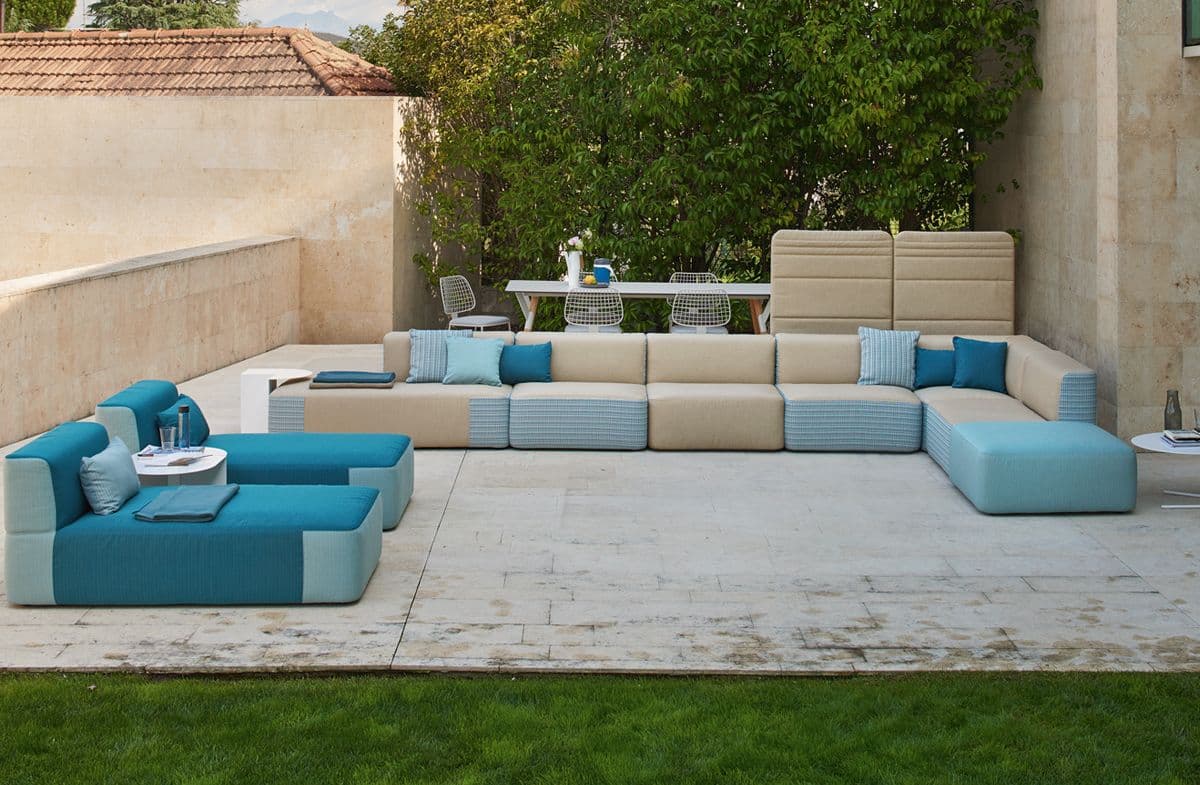 Outdoor Modular Sofa 09519 | Modern outdoor sofas, Outdoor furniture ...