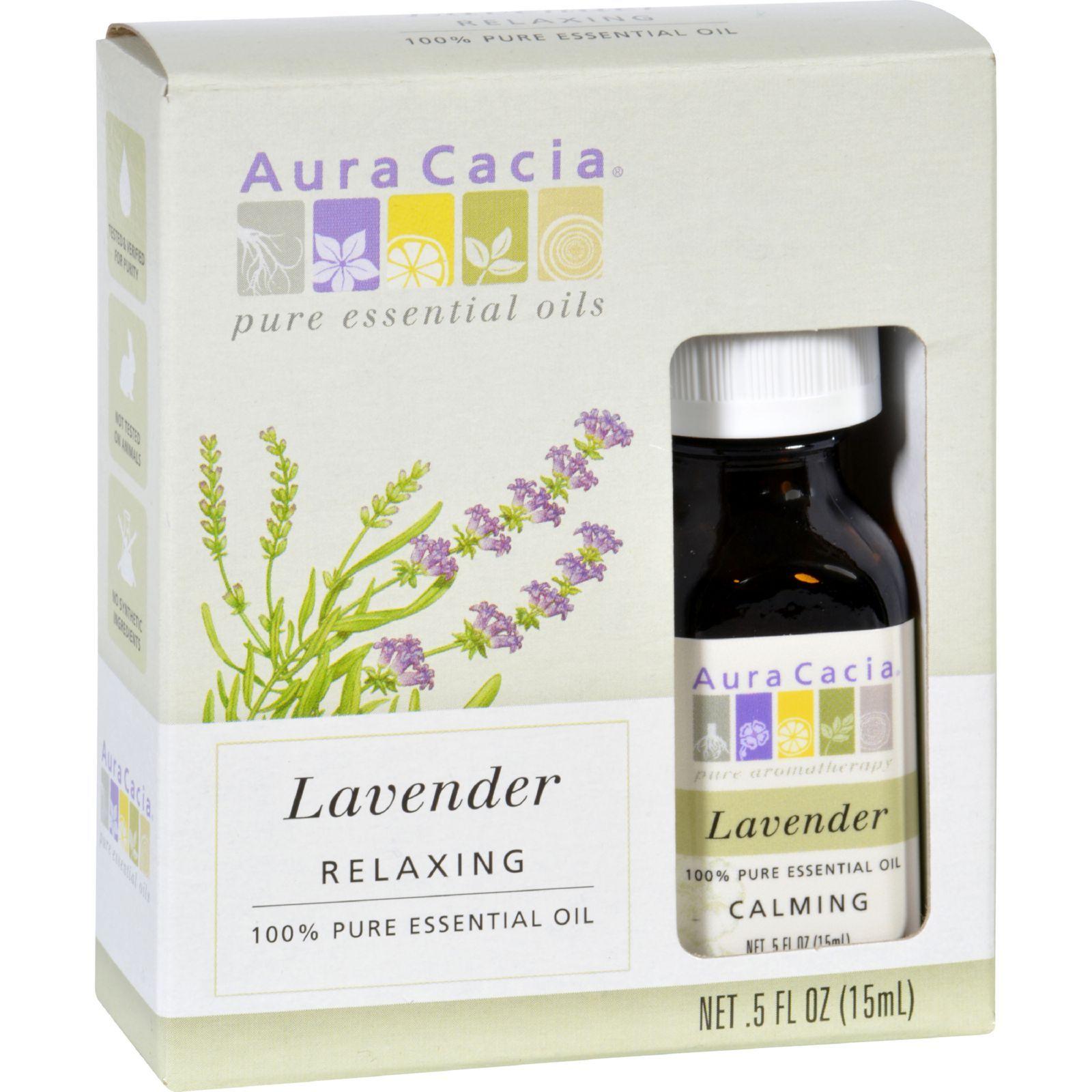 Aura Cacia Essential Oil Lavender – 0.5 fl oz – Case of 3 | Aura cacia ...