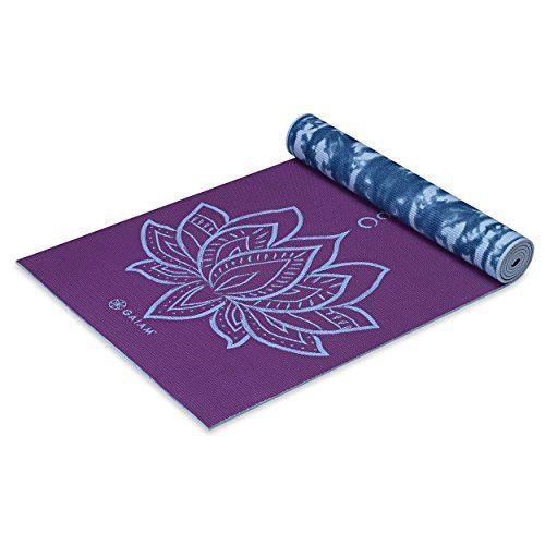 Gaiam Print Yoga Mats | Gaiam yoga mat, Print yoga mat, Thick yoga mats