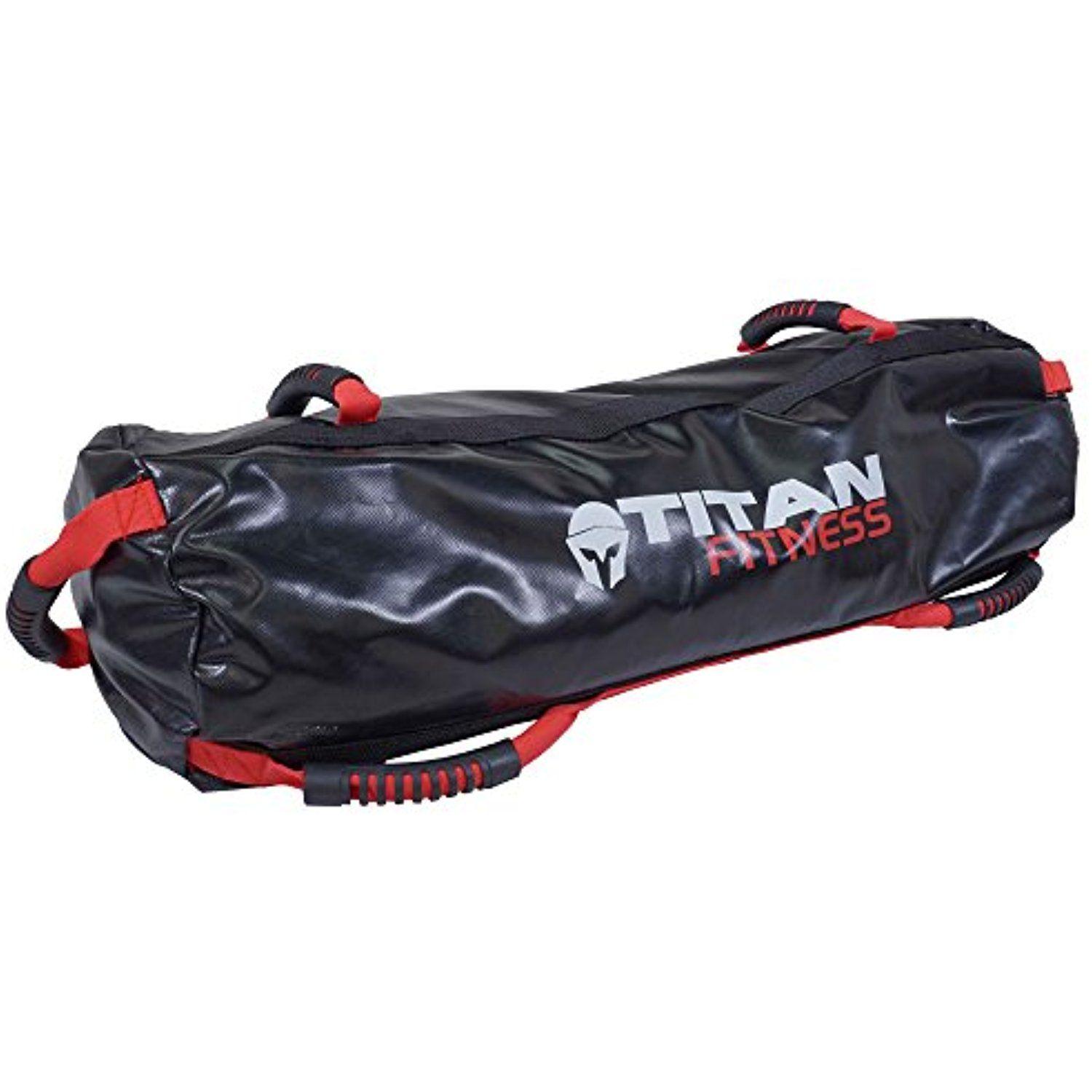 Titan Fitness 60 lb Heavy Duty Workout Weight Sandbag Exercise Training ...