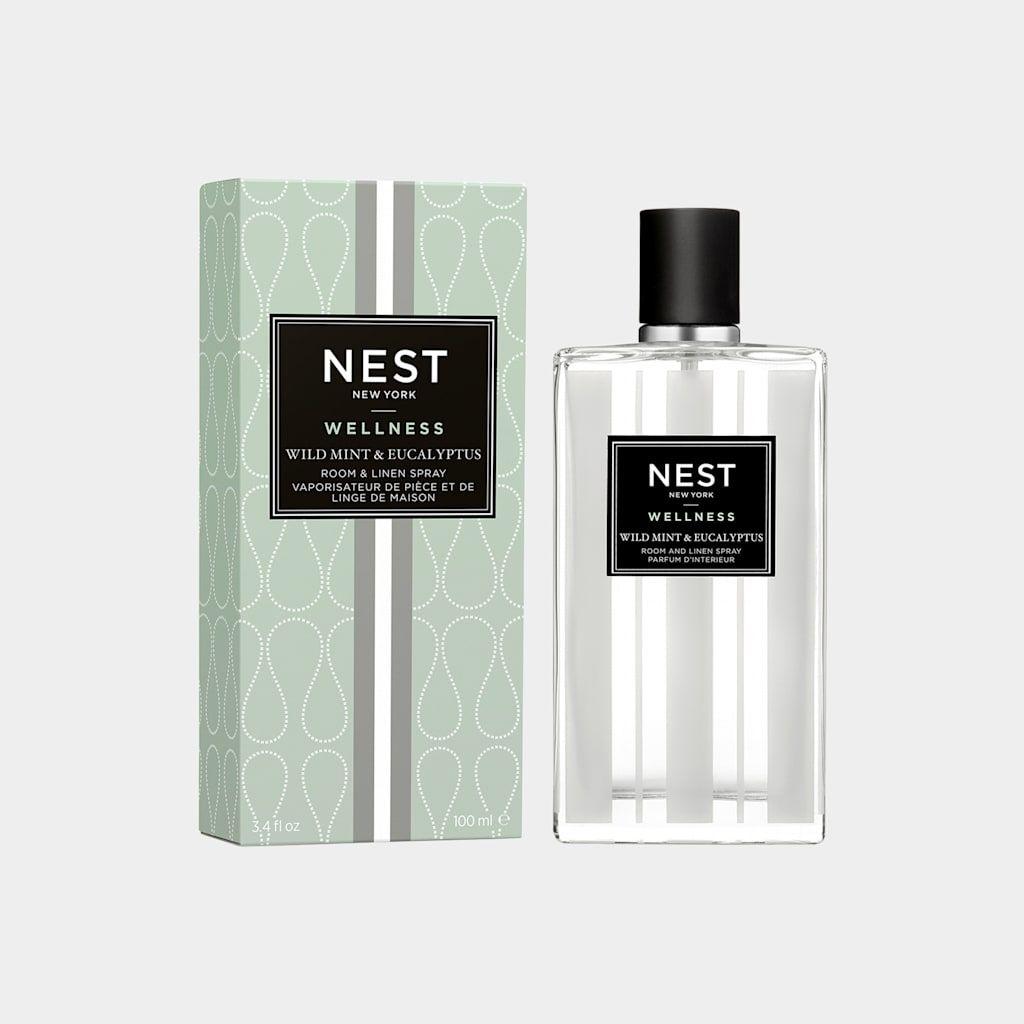 NEST New York 3.4 oz. Wild Mint & Eucalyptus Room & Linen Spray Perfect ...