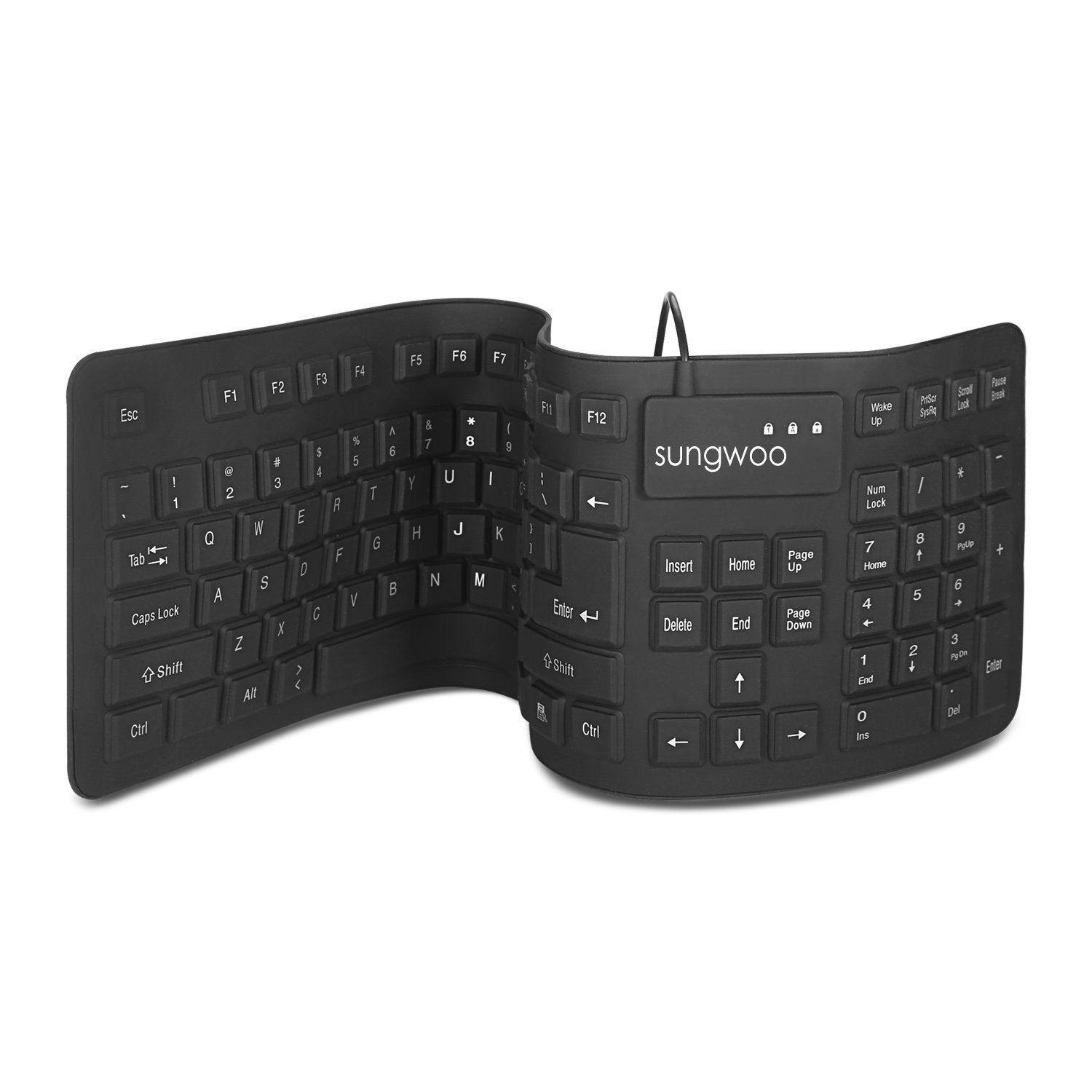 Sungwoo Foldable Silicone Keyboard | Keyboard, Foldables, Notebook laptop