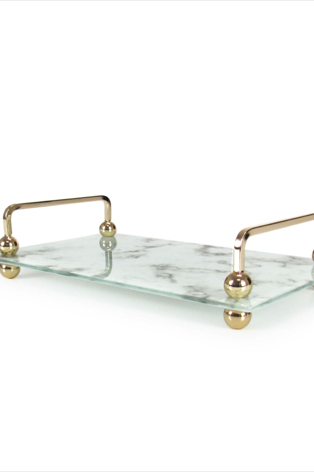 Diy marble gold vanity tray – Artofit