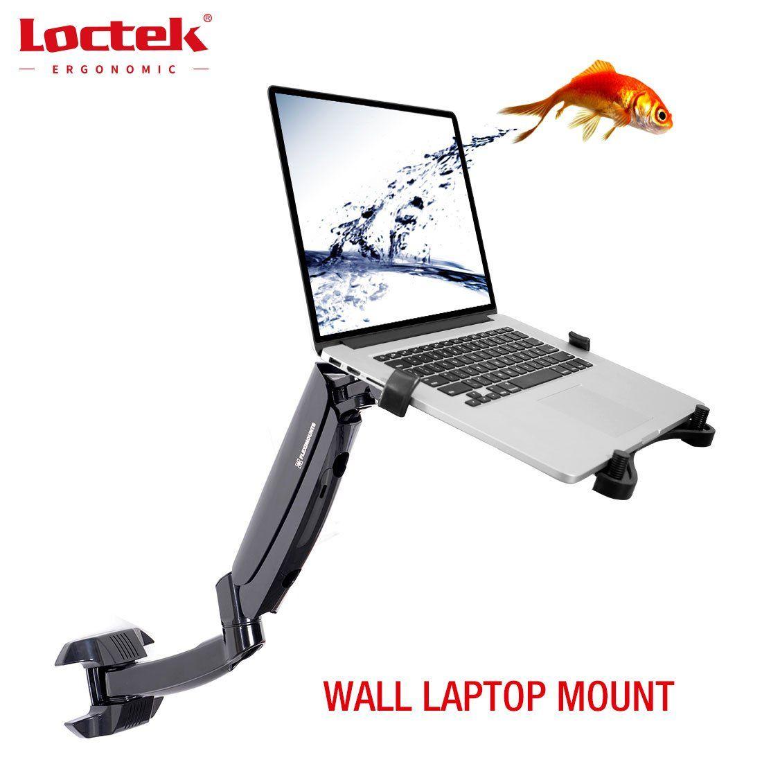 Amazon.com : Loctek Full Motion swivel Desk top Mount for 10''-27 ...