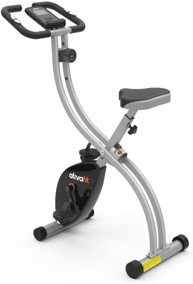 Amazon.com : ATIVAFIT Indoor Cycling Bike Folding Magnetic Upright Bike ...