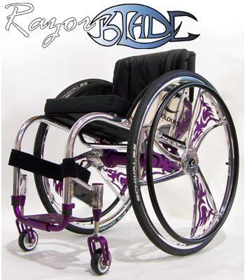 Colours Razorblade Wheelchair Costumes, Wheelchair Bags, Manual ...