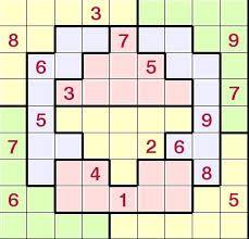 sudoku nonomino de 6x6 - Buscar con Google | Sudokus, Matematicas ...