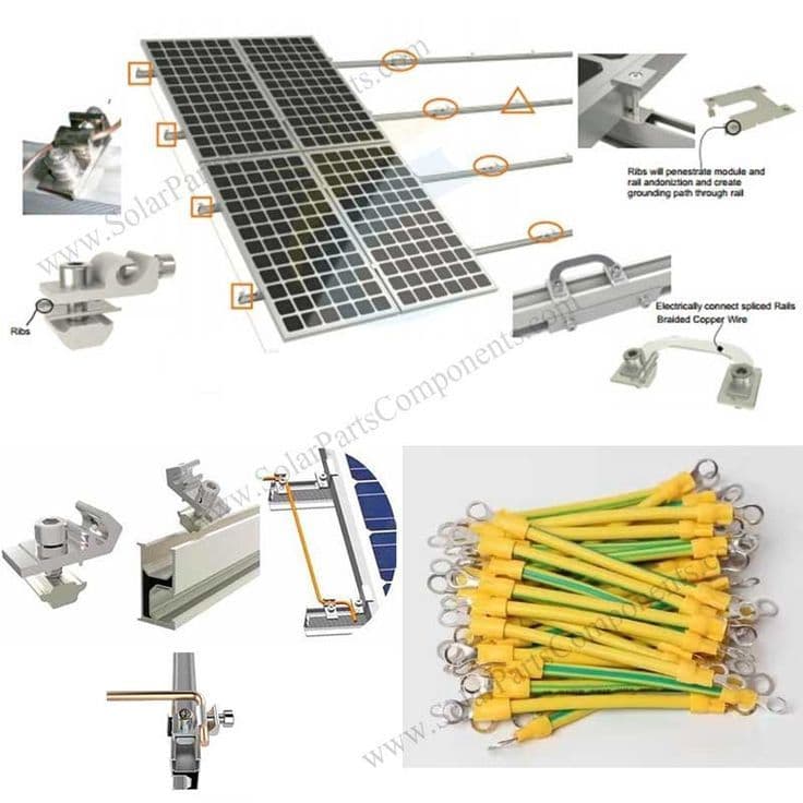 Solar Mounting Grounding Kits