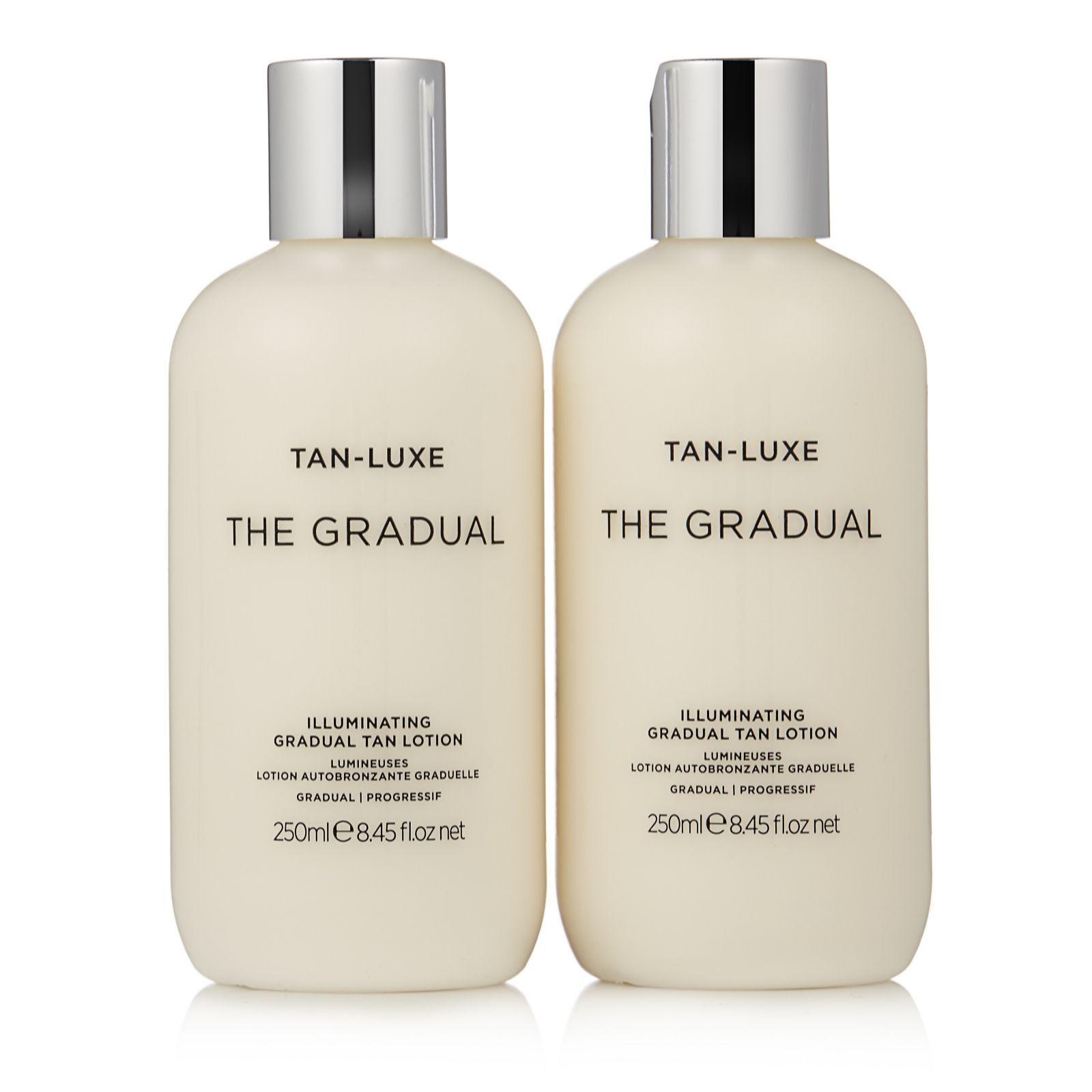 Tan-Luxe Gradual Tan Lotion Duo 250ml - QVC UK | Tanning lotion ...