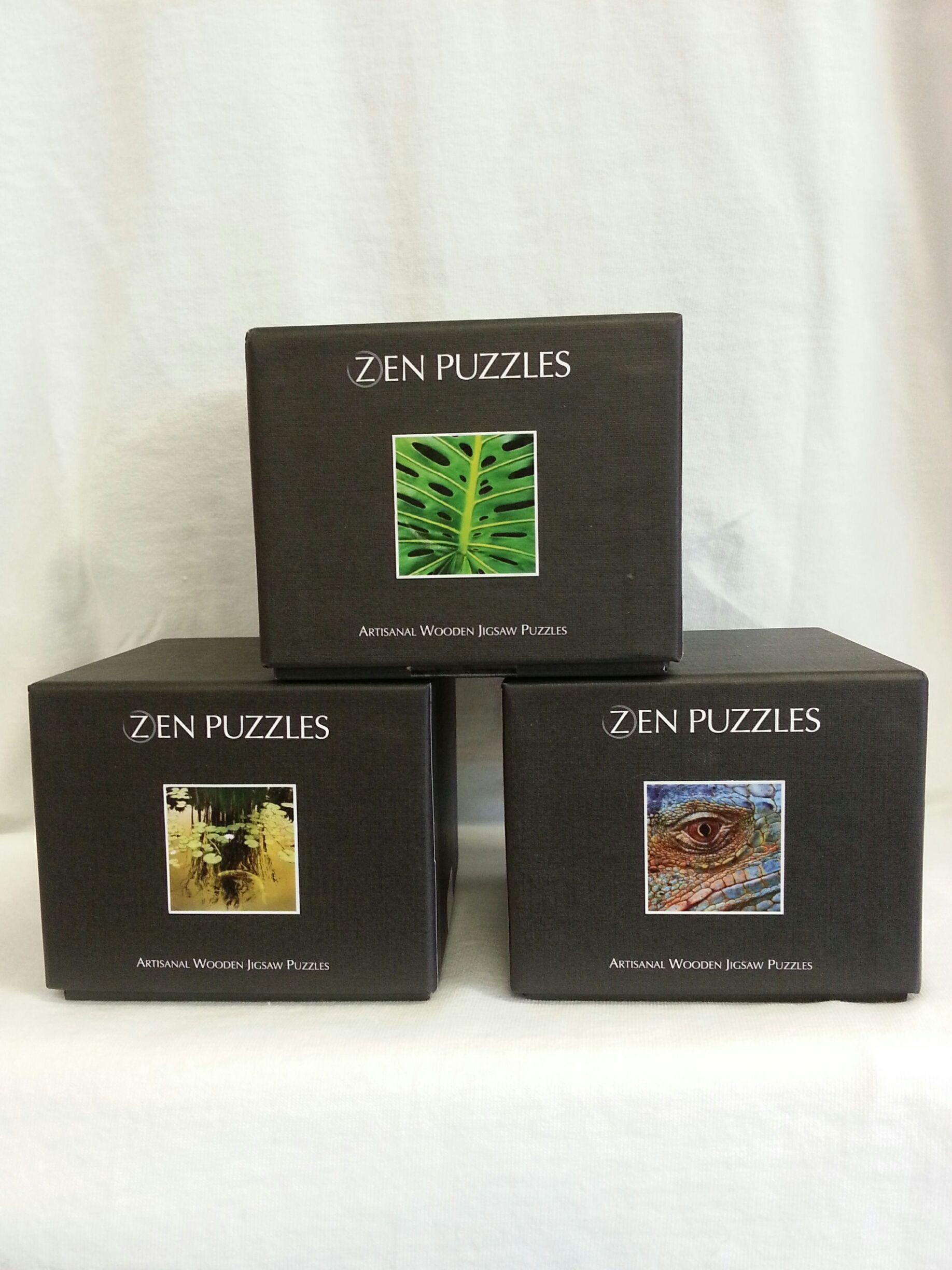 Zen puzzles. Artisanal wooden jigsaw puzzle available at the Berskshire ...