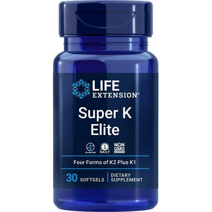 Life Extension Super K Elite Vitamin K2 Supplement