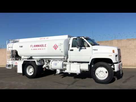 1992 GMC Kodiak Garsite 2000 Gal Aviation Refueler Truck for Sale - YouTube