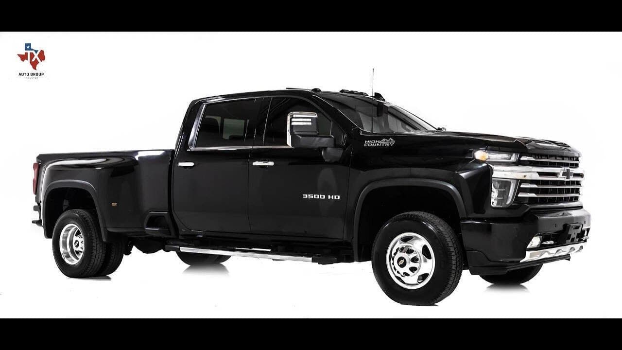 2021 Chevrolet Silverado 3500HD Crew Cab High Country 4WD Dually - 6.6L ...