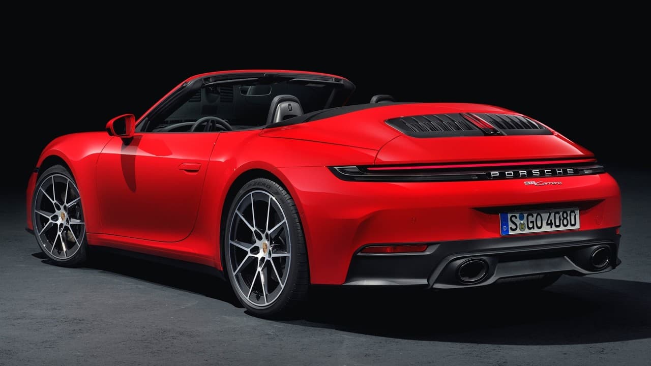 New 2025 Porsche 911 Carrera Cabriolet Rear-Wheel Drive Hybrid Sports ...
