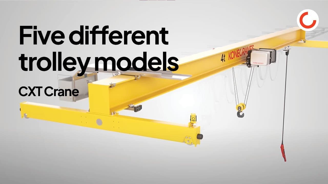Konecranes CXT - Crane Technical Video - YouTube