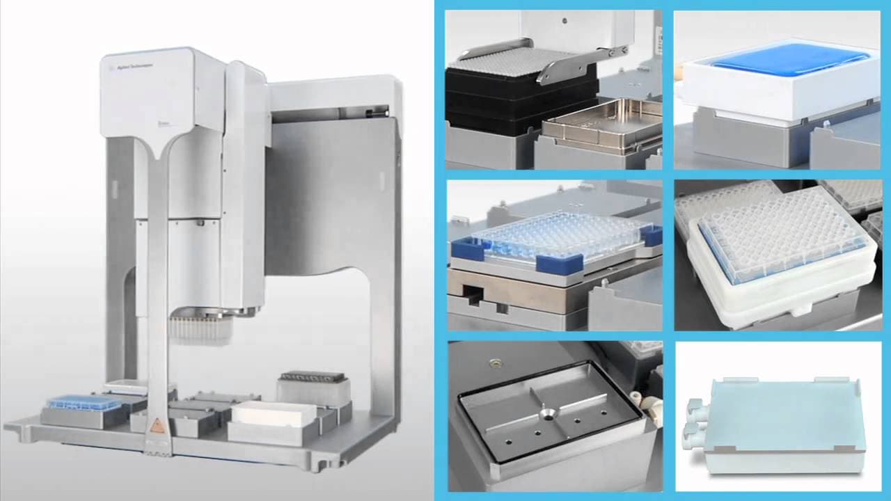 Agilent Bravo Automated Liquid Handling Platform - YouTube