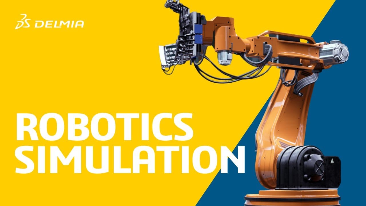 Robotics Software - 3D Robot Simulation Solution | DELMIA - YouTube