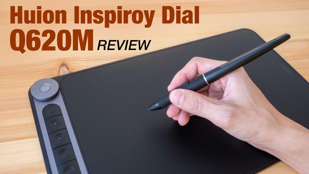 Review: Huion Inspiroy Dial Q620M wireless tablet - YouTube