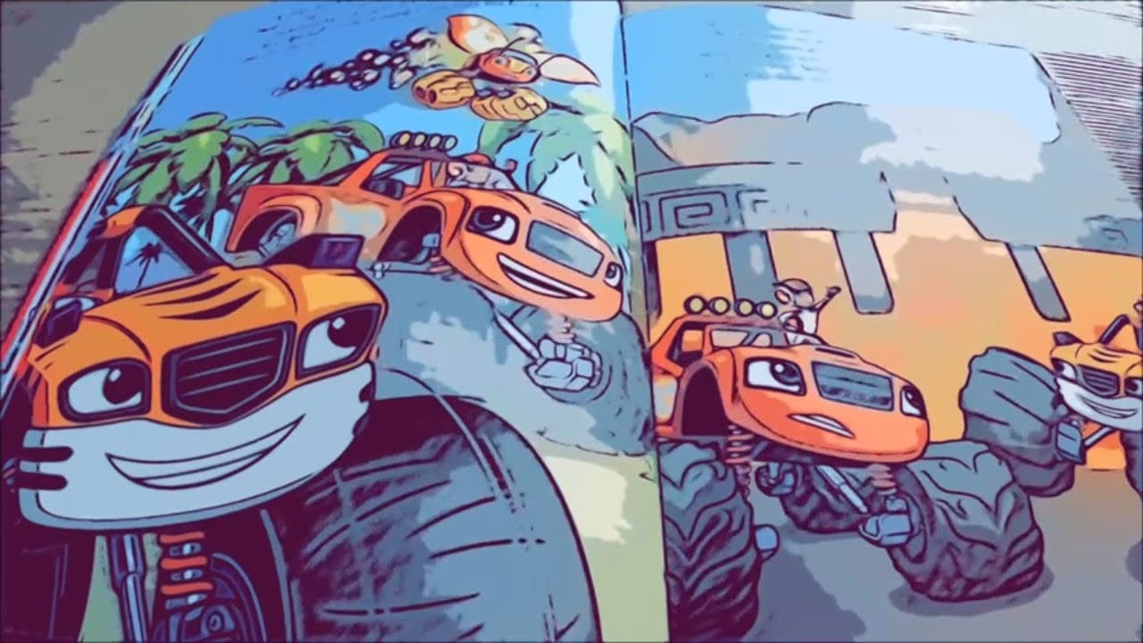 Story reading for kids | Blaze and the monster machines | Spark Bug ...