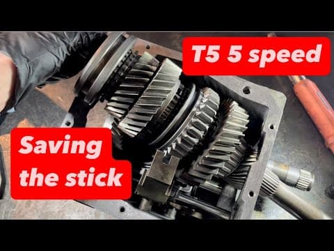 I Rebuilt a T5 5 Speed Manual Transmission for a Classic Ford - YouTube