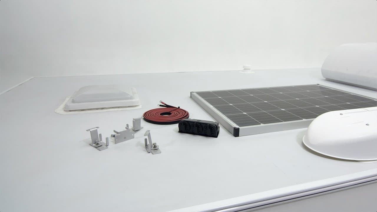 Zamp Solar Legacy Roof Mount Solar Kit Installation - YouTube