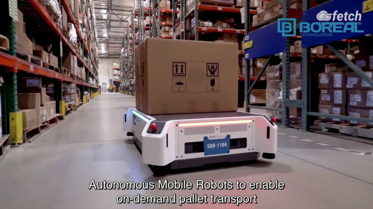 Fetch Robotics Freight500 Transporte autonomo - Boreal Technologies ...