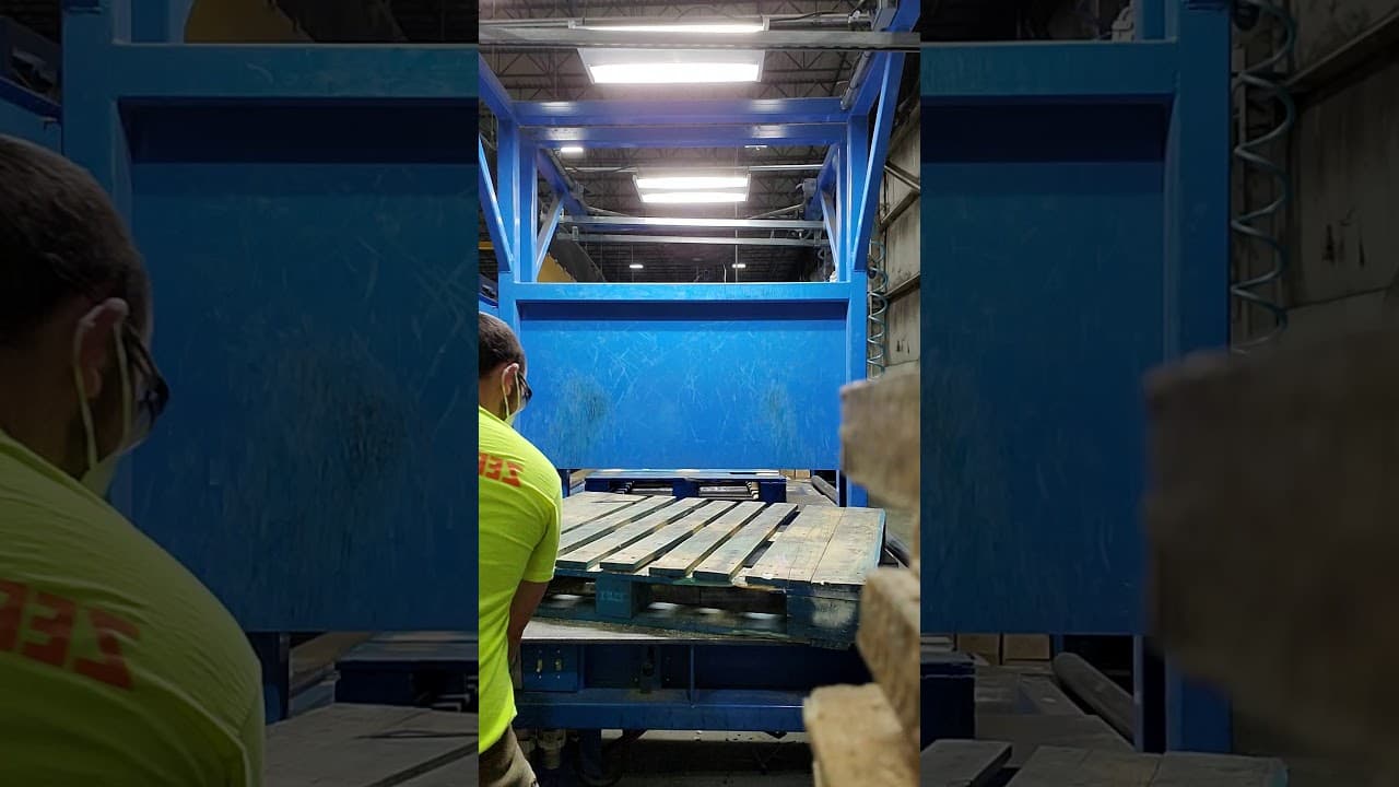 chep pallet repair - YouTube