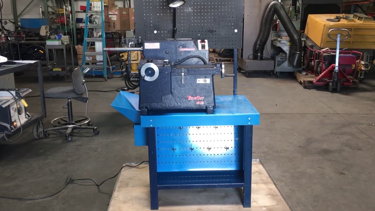 Hofmann TrueCut 401 Brake Lathe Disc and Drum 115V Bare Machine Missing ...
