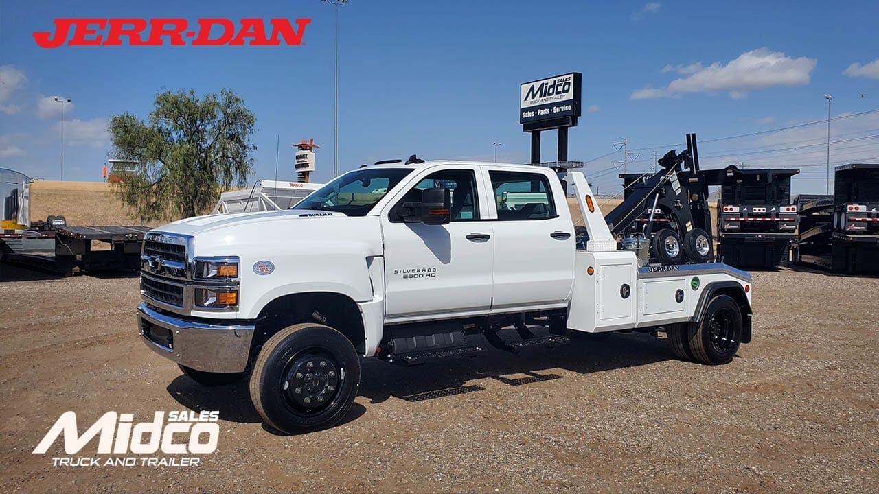 New Chevy 12 Ton Wheel Lift Tow Truck - Jerr-Dan MPL40 Wrecker - YouTube