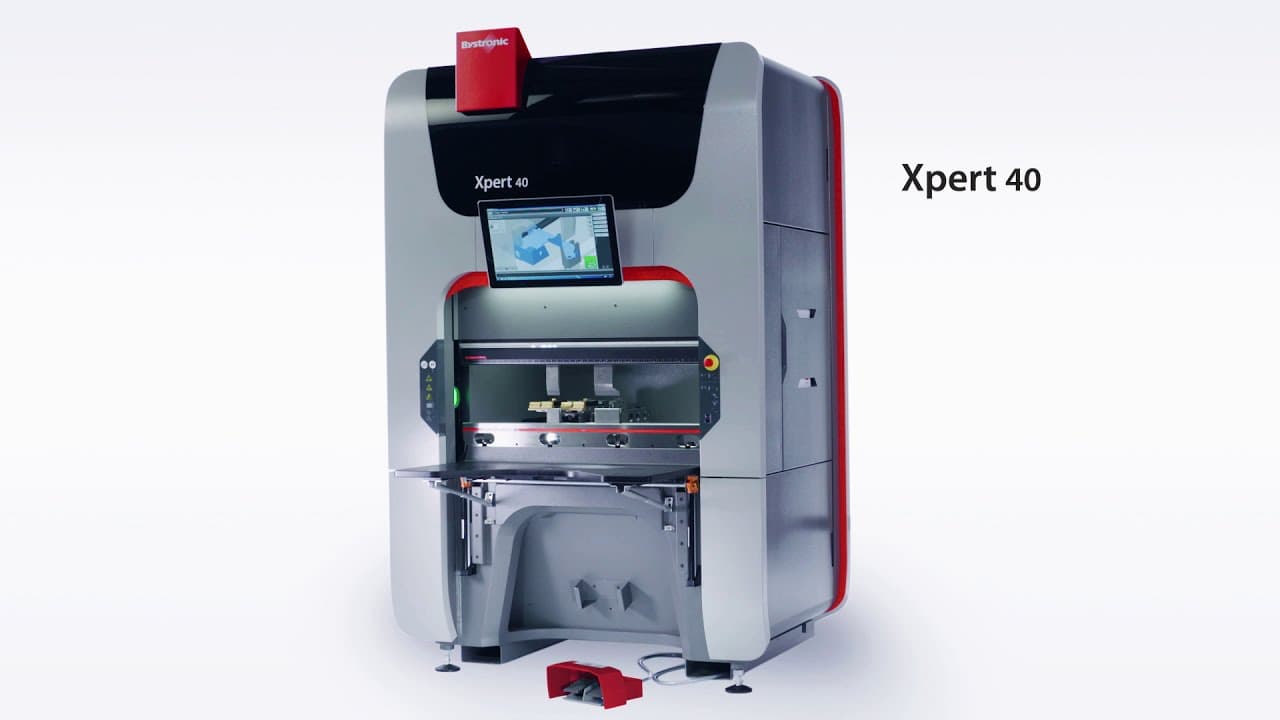 Bystronic Pressbrake: Xpert 40 (Japanese) - YouTube