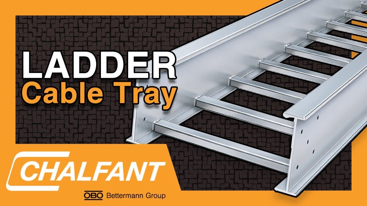 Ladder Cable Tray | Chalfant Manufacturing - YouTube