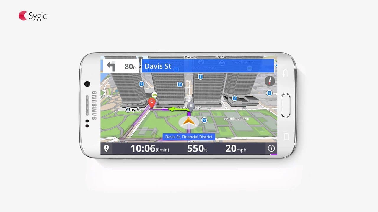 Sygic GPS Navigation for Android - Live Parking Service - YouTube